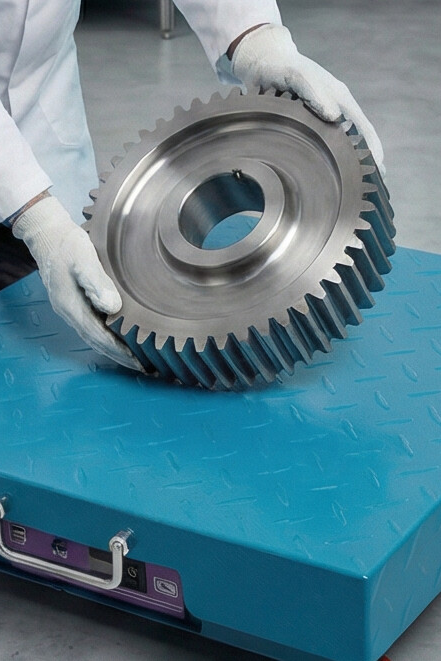 Báscula de 400 kg marca Silvermax