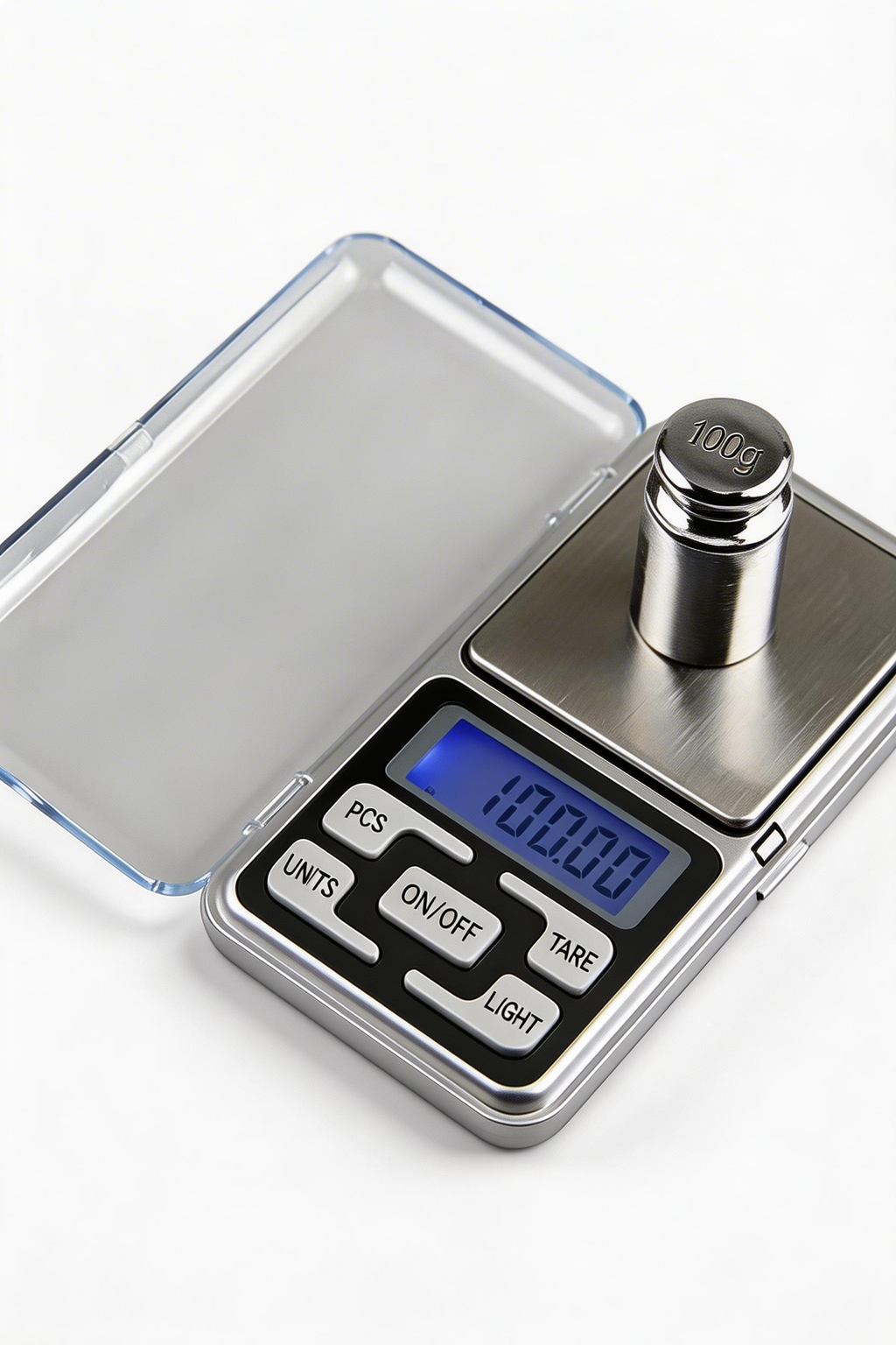 Gramera de 500 g color gris