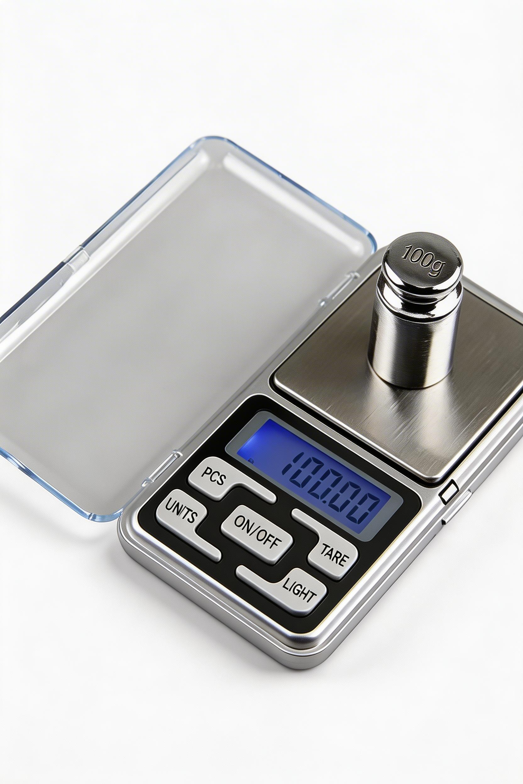 Gramera de 500 g color gris